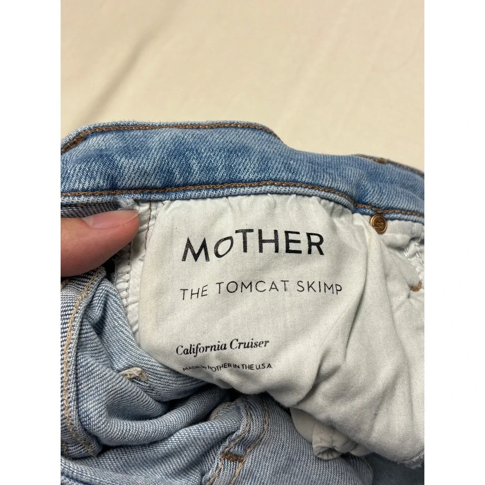 MOTHER The Tomcat Skimp California Cruiser High Rise Straight‎ Womens 27X28 USA